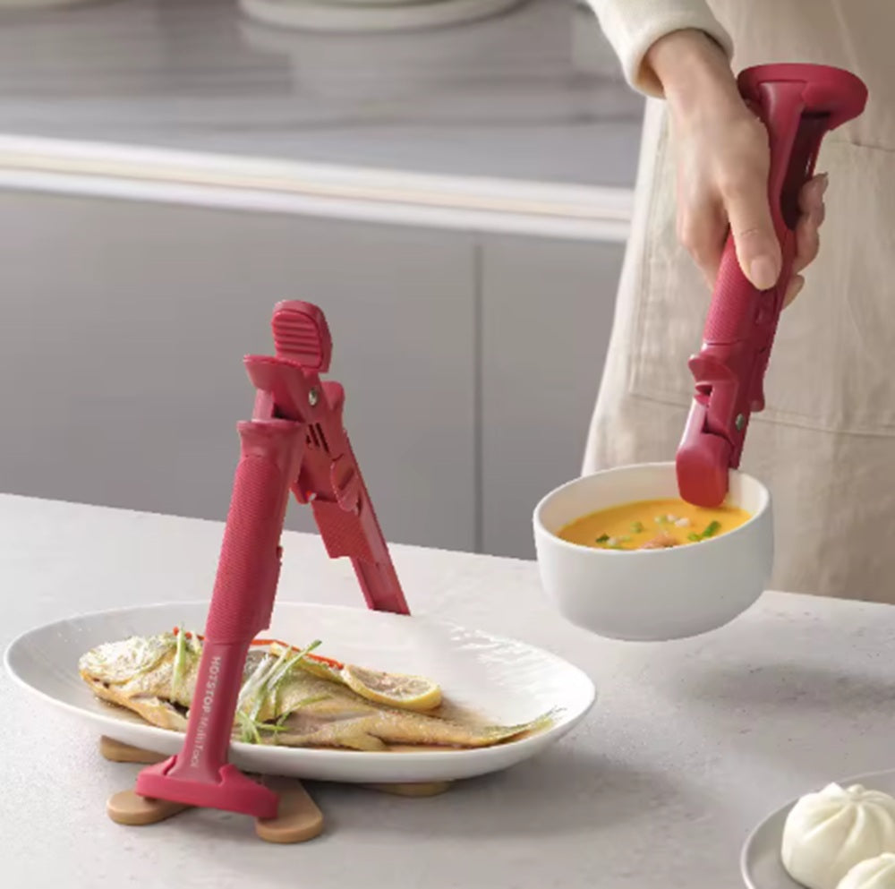 Hot Bowl & Plate Gripper Tongs, 2-in-1, 1 Pack – TIKA