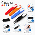 4-Pack Precision Sewing & Embroidery Thread Snips | TIKA