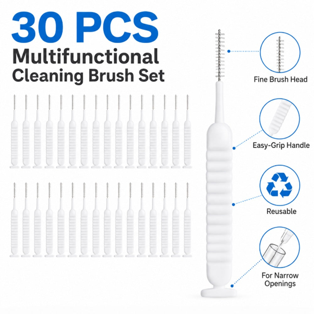 30-Pack Shower Head Nozzle Cleaning Brushes | TIKA