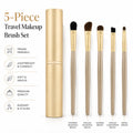 5-Piece Travel Makeup Brush Set | TIKA