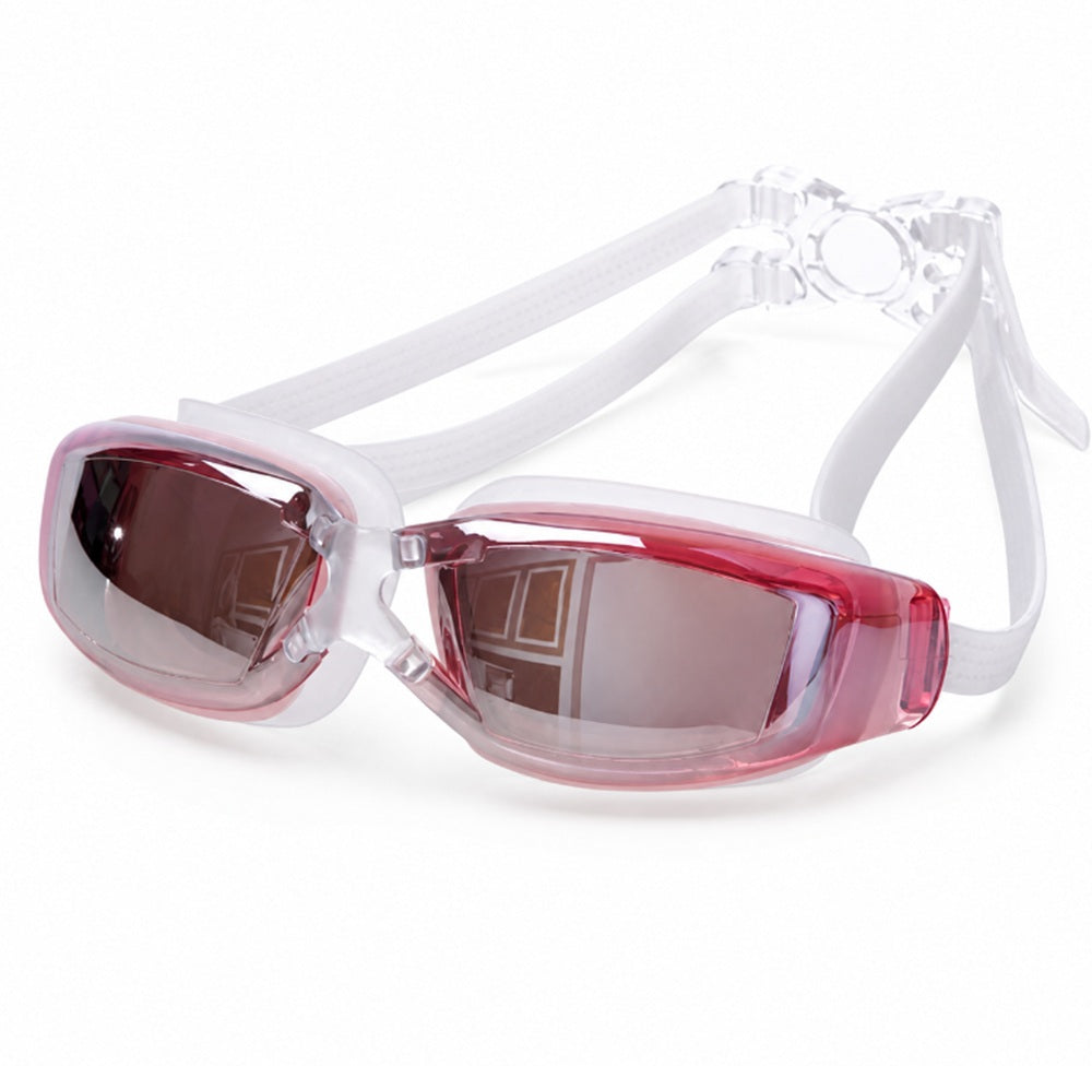 Mirrored Swim Goggles with Anti-Fog & UV Protection | TIKA