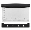 Stainless Steel Bench Scraper & Dough Cutter with Scale – TIKA