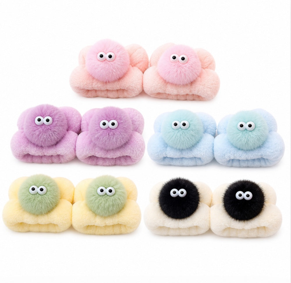 5-Pair Microfiber Face Wash Wristbands | TIKA