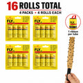 16-Pack Hanging Sticky Fly Strips | TIKA