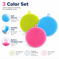 3-Piece Silicone Dishwashing Brush Set | TIKA