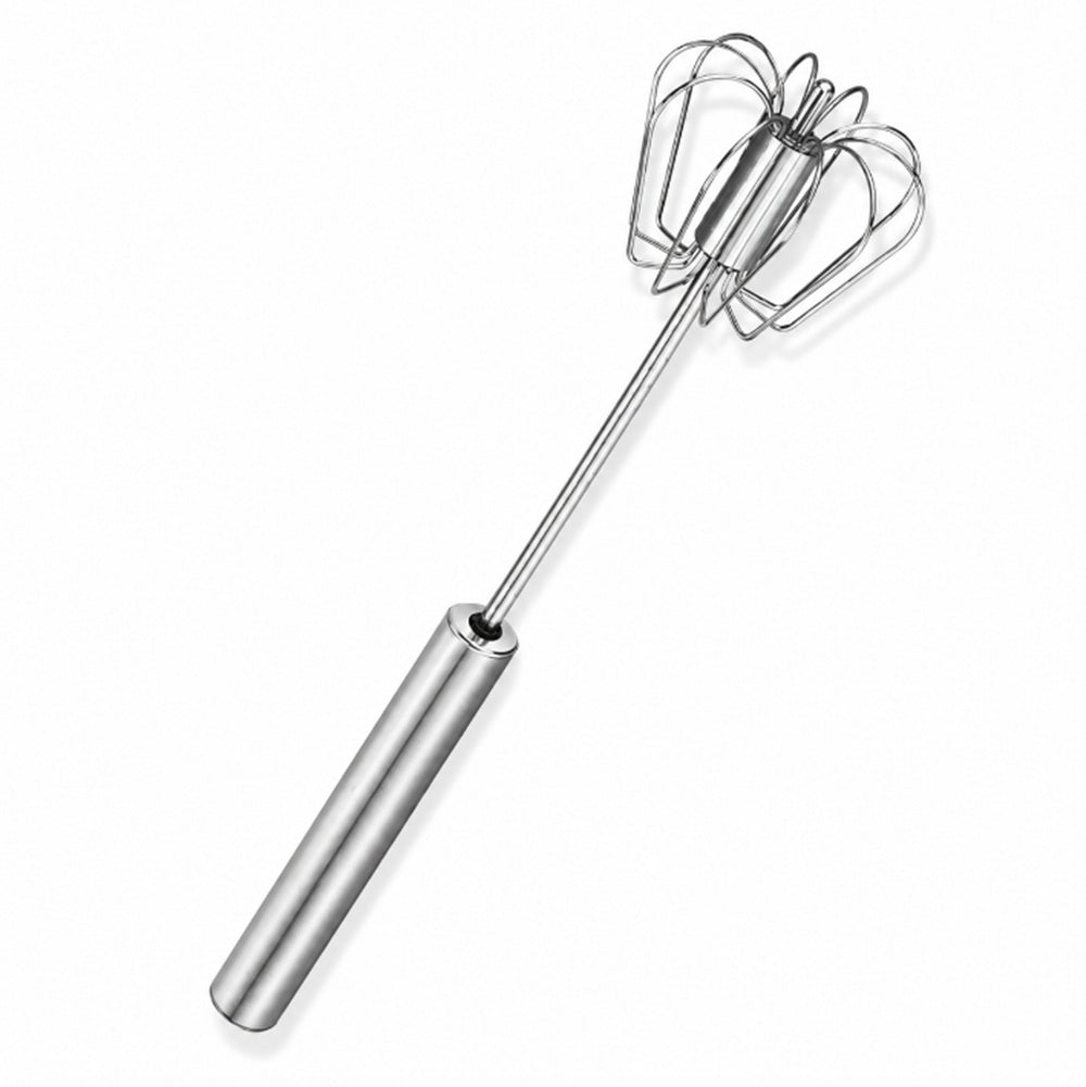 Stainless Steel Push Whisk & Manual Egg Beater | TIKA