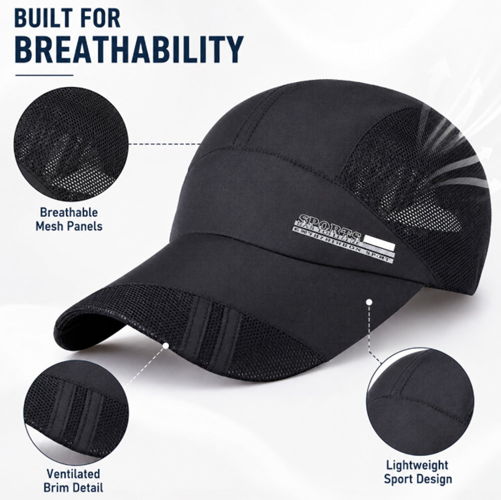 Breathable Mesh Sports Visor for Men & Women | TIKA
