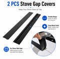 2-Pack Heat-Resistant Silicone Stove Gap Covers | TIKA