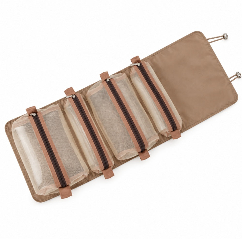 4-in-1 Foldable Hanging Makeup Organizer Bag | TIKA