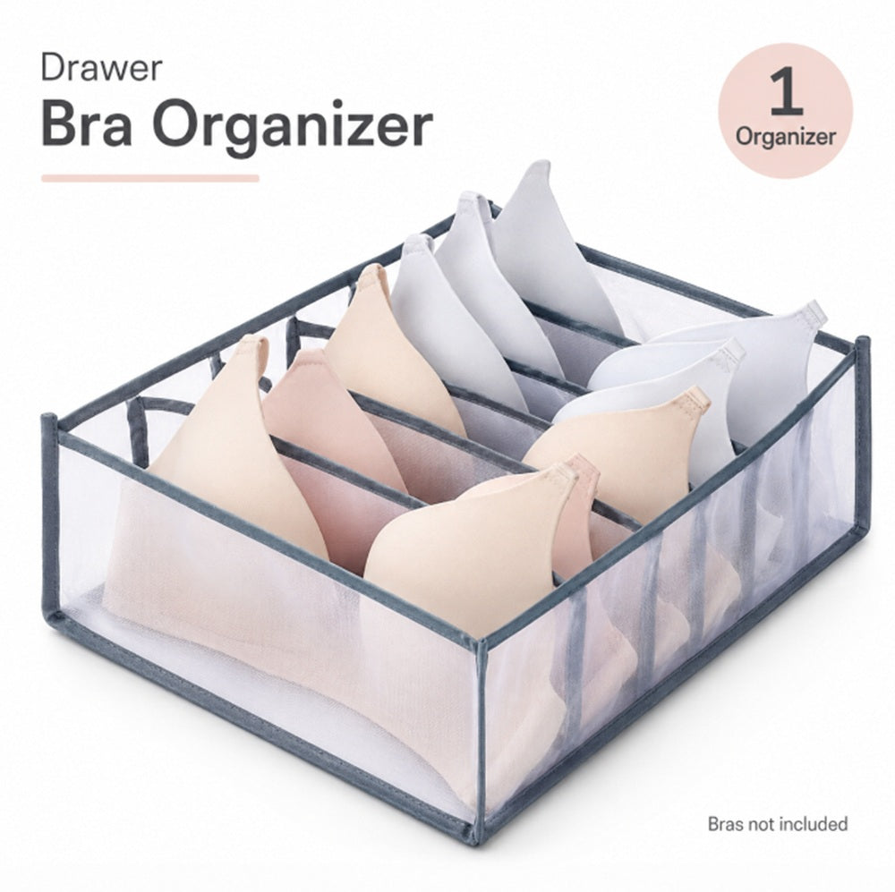 Foldable Drawer Organizer for Underwear, Bras & Socks | TIKA