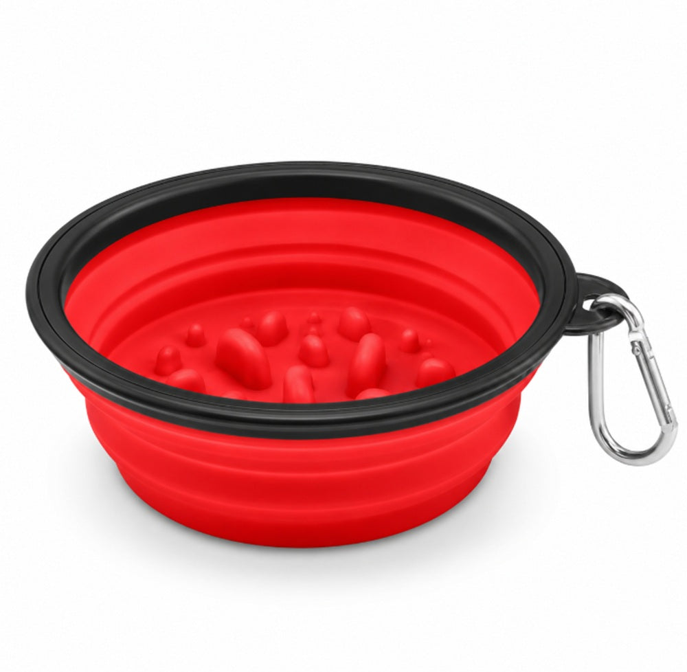 Collapsible Slow Feeder Bowl for Dogs & Cats | TIKA