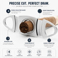 Stainless Steel Double-Blade Cigar Cutter | TIKA