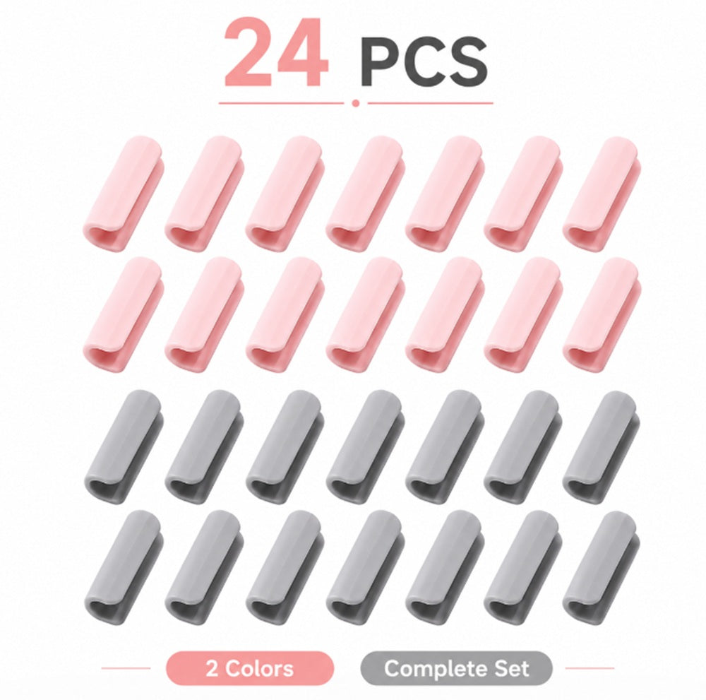 24-Pack Plastic Bed Sheet Holder Clips | TIKA