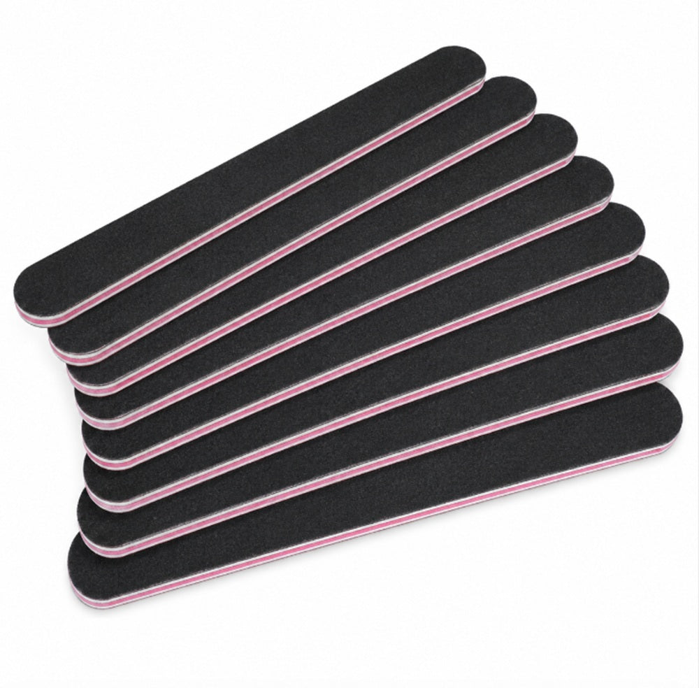 10-Pack Double-Sided Nail Files, 100/180 Grit | TIKA