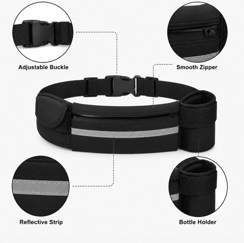 Adjustable Water-Resistant Running Belt | TIKA