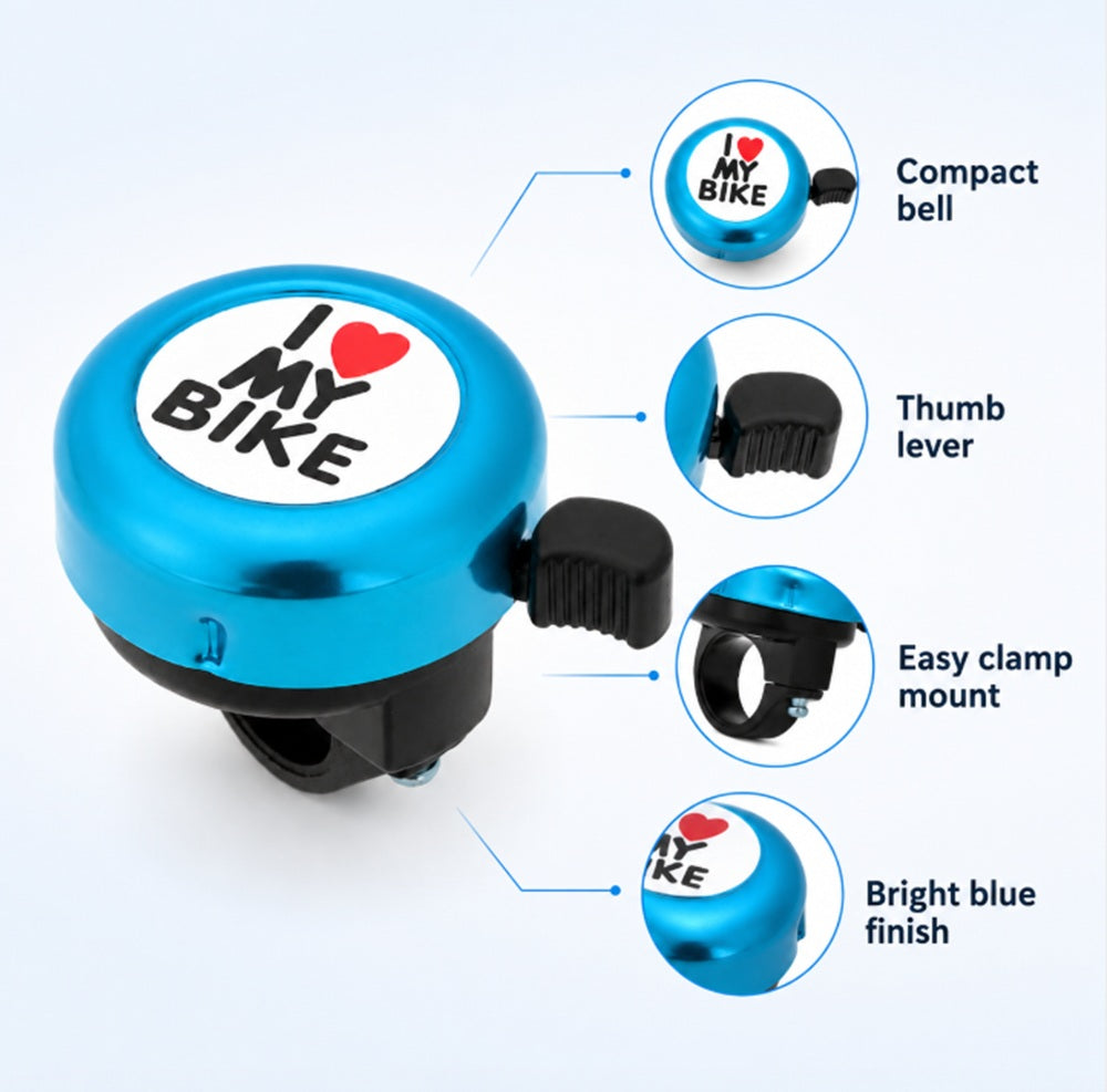 Metal Bicycle Bell for Handlebar Mounting | TIKA