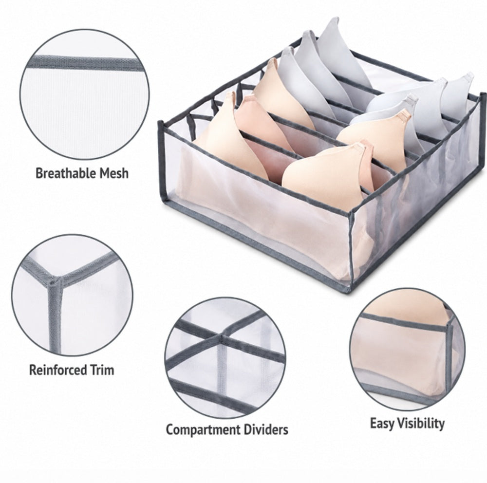 Foldable Drawer Organizer for Underwear, Bras & Socks | TIKA