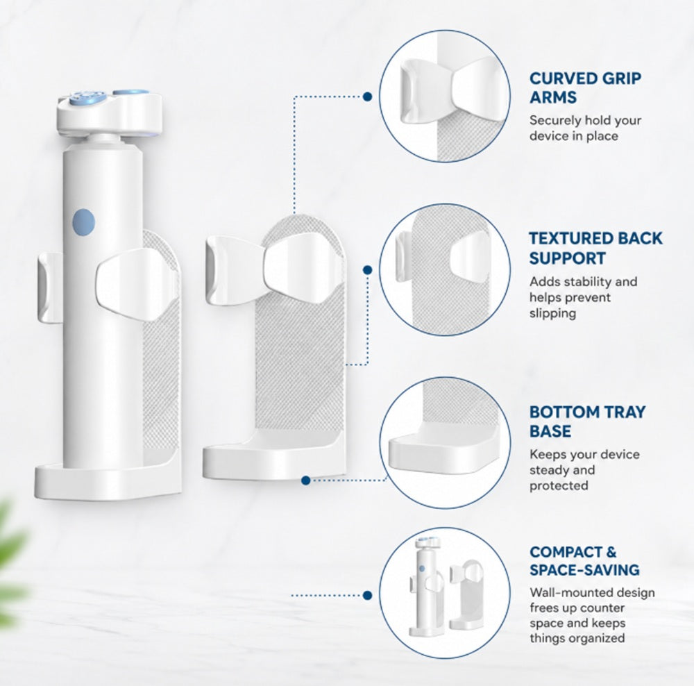 No-Drill Wall-Mounted Razor Holder | TIKA