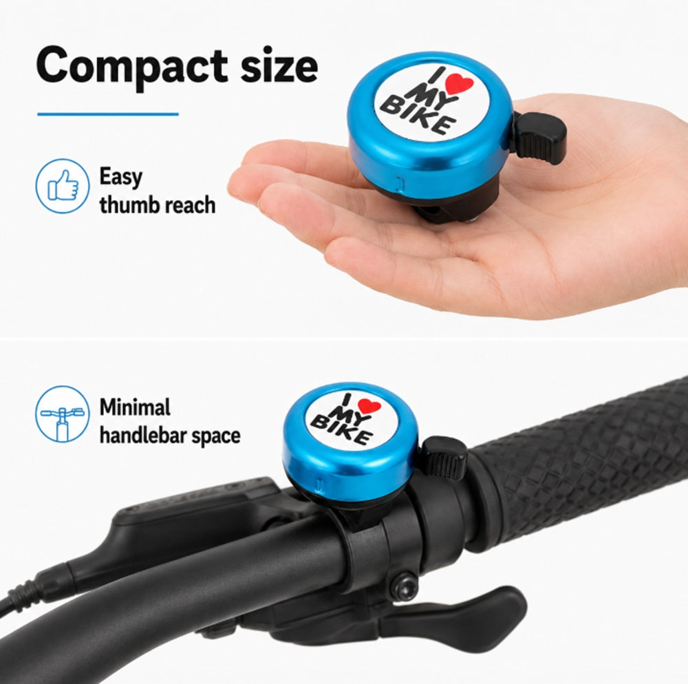 Metal Bicycle Bell for Handlebar Mounting | TIKA