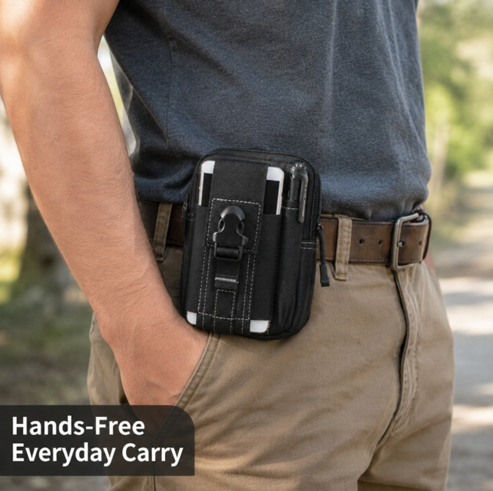 Nylon Tactical Waist Pack & Phone Pouch | TIKA