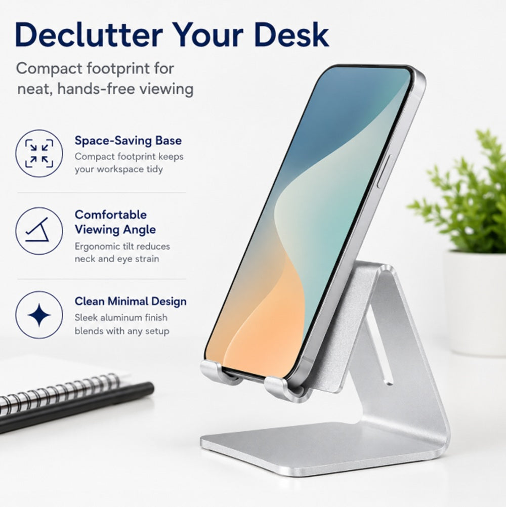 Aluminum Phone & Tablet Desk Stand | TIKA