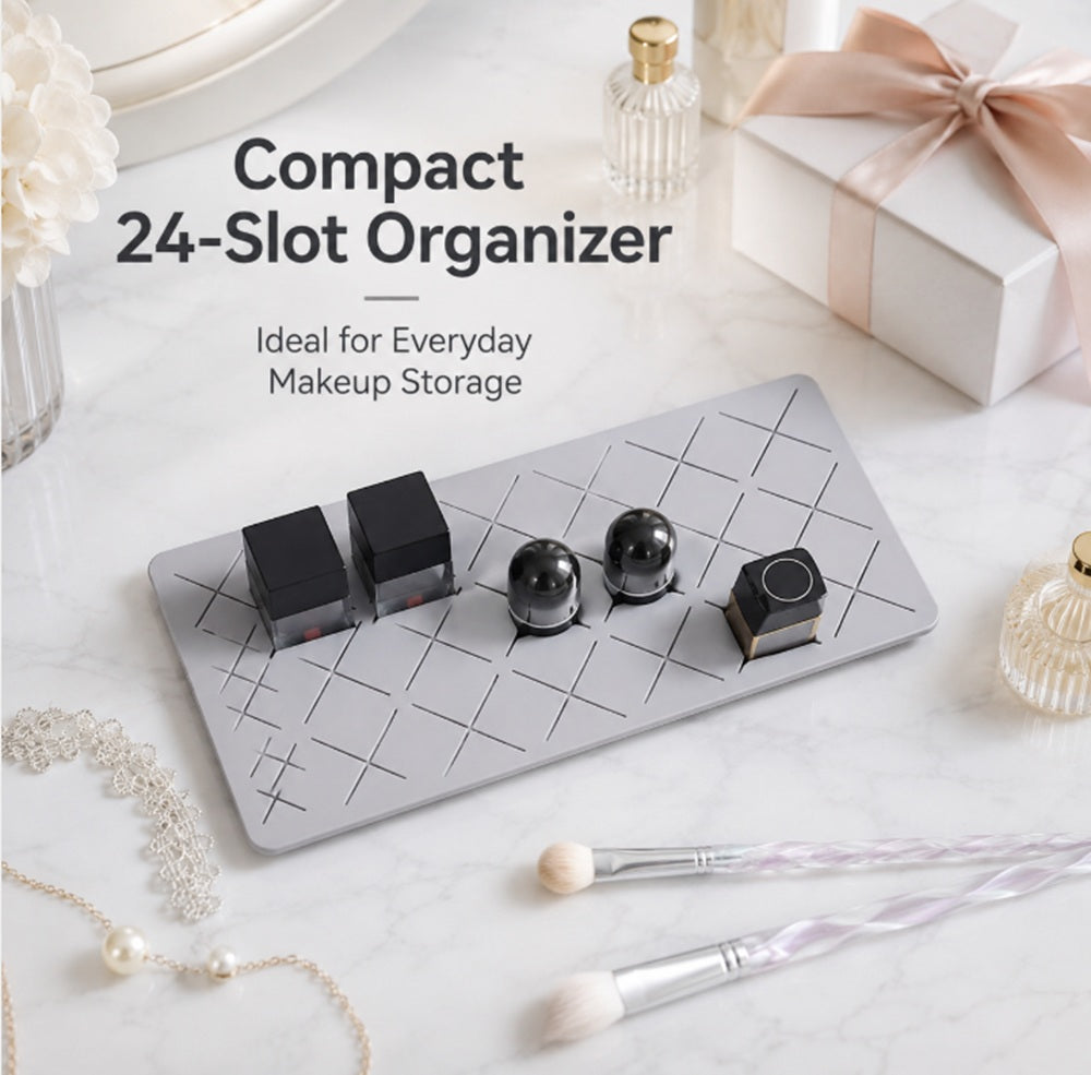 Silicone Lipstick & Lip Gloss Organizer Stand | TIKA