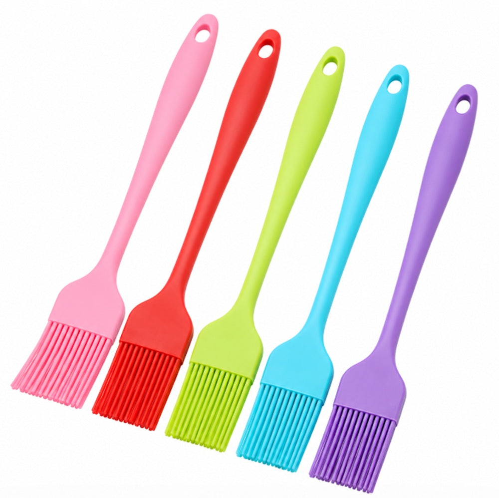 5-Piece Silicone Basting Brush Set for BBQ & Baking | TIKA