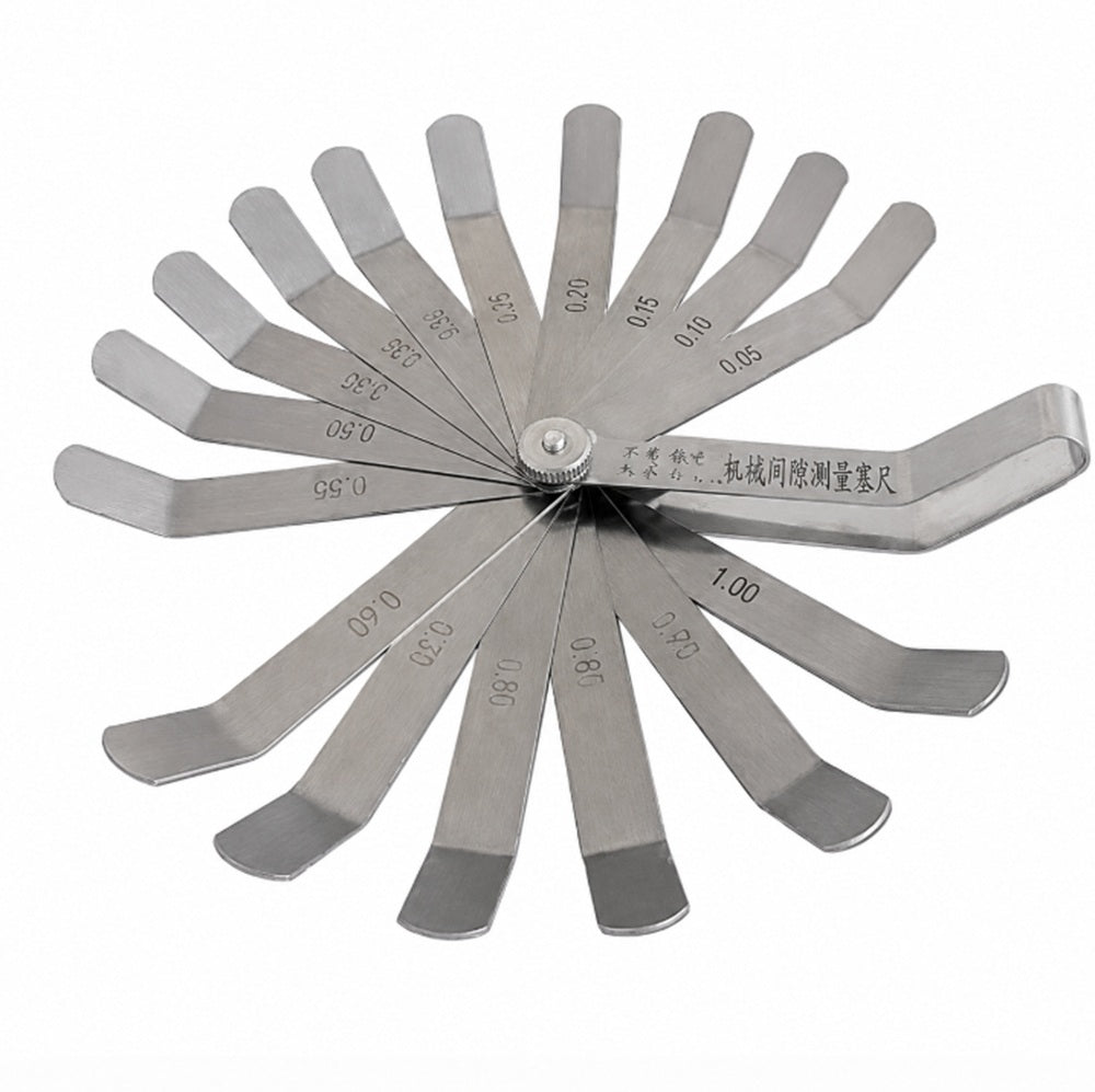 16-Blade Feeler Gauge for Gap & Clearance Measuring | TIKA