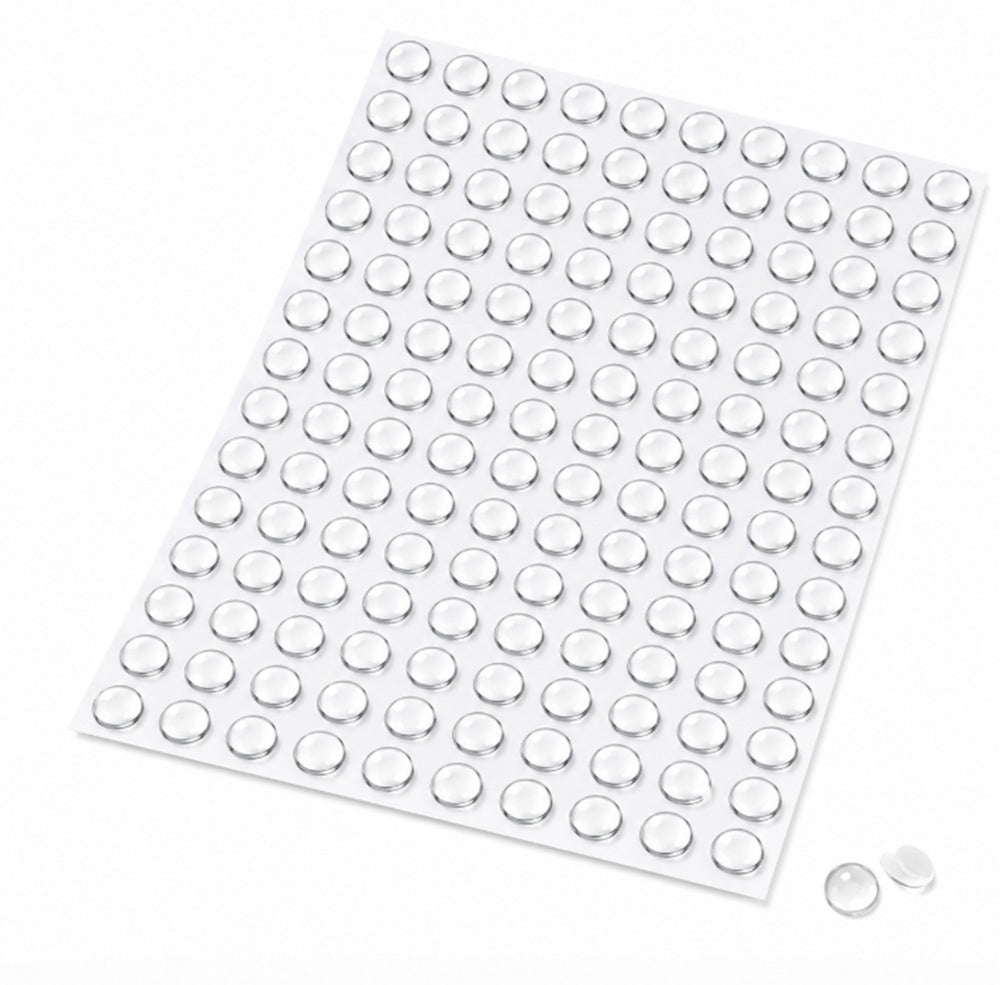 100-Pack Silicone Cabinet Door Bumper Pads | TIKA