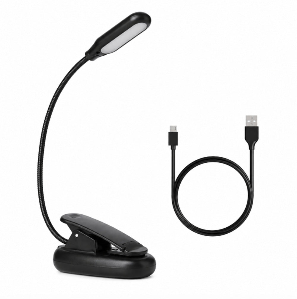 USB Rechargeable LED Clip-On Book Light | TIKA
