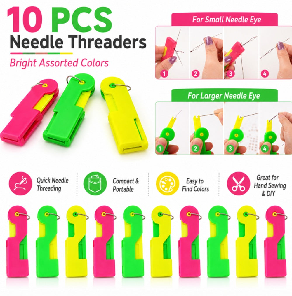 10-Pack Automatic Needle Threaders | TIKA