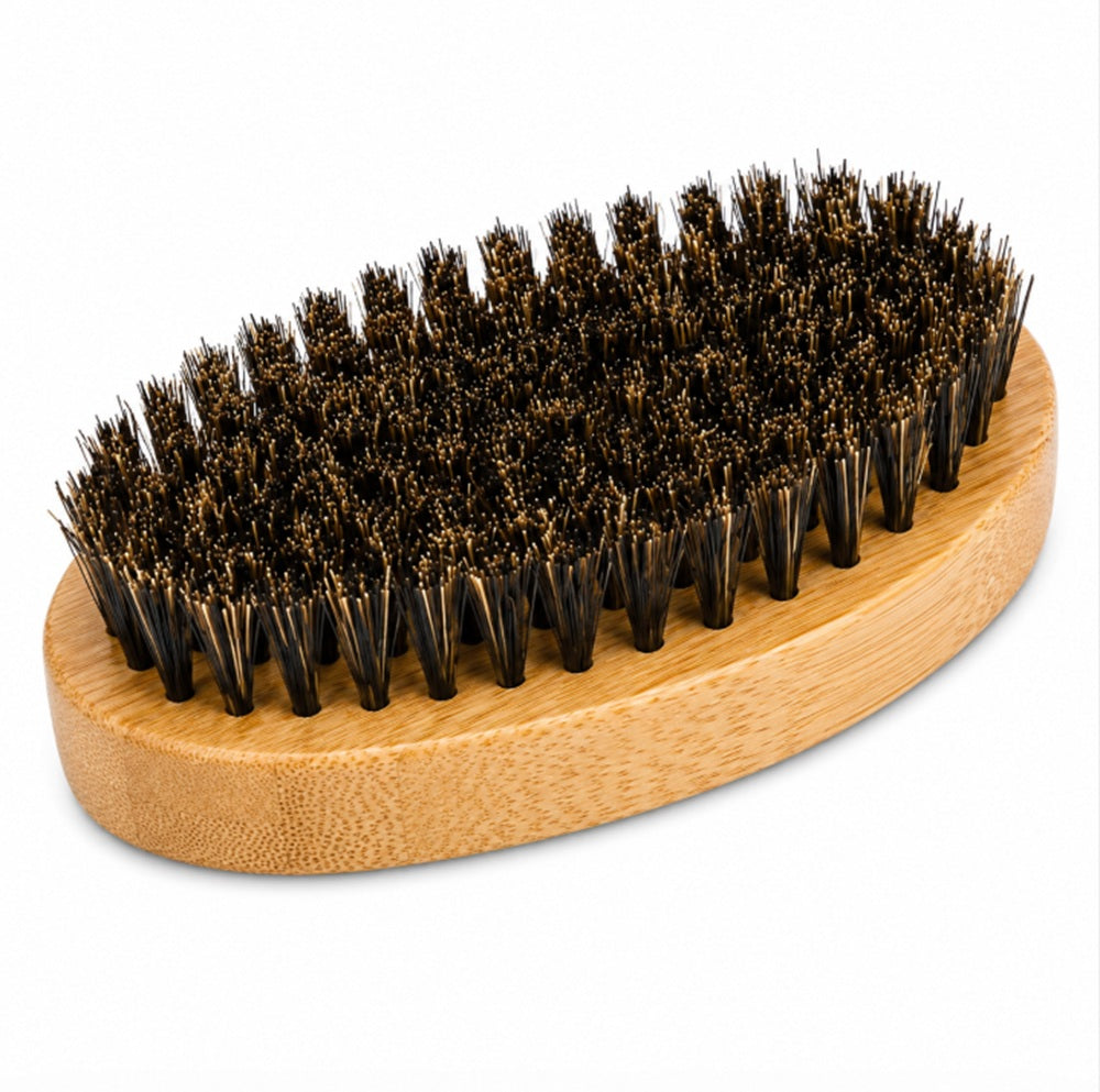 Men’s Soft Boar Bristle Beard Brush with Wooden Handle | TIKA