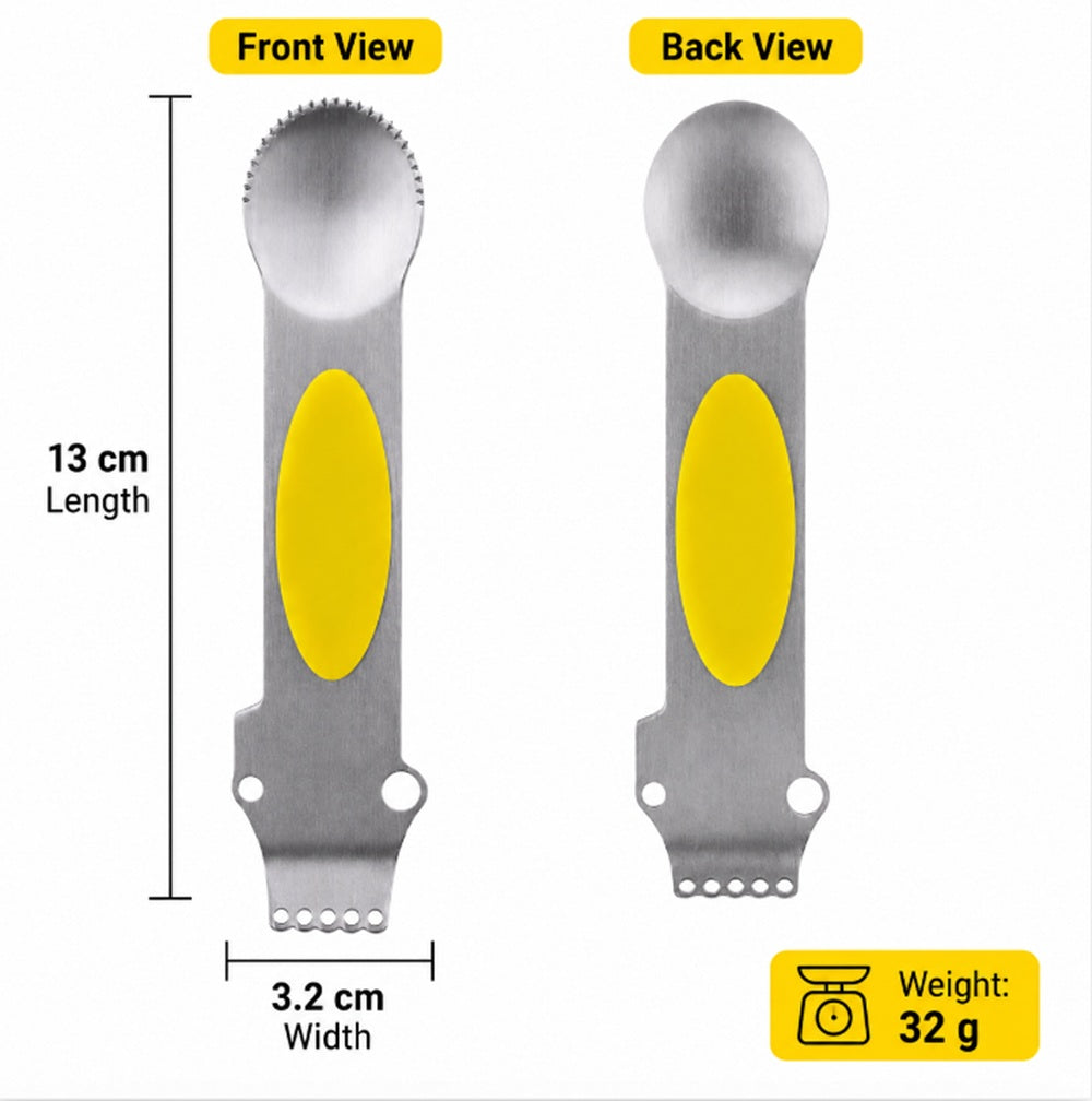 3-in-1 Stainless Steel Lemon Zester, Grater & Citrus Peeler | TIKA