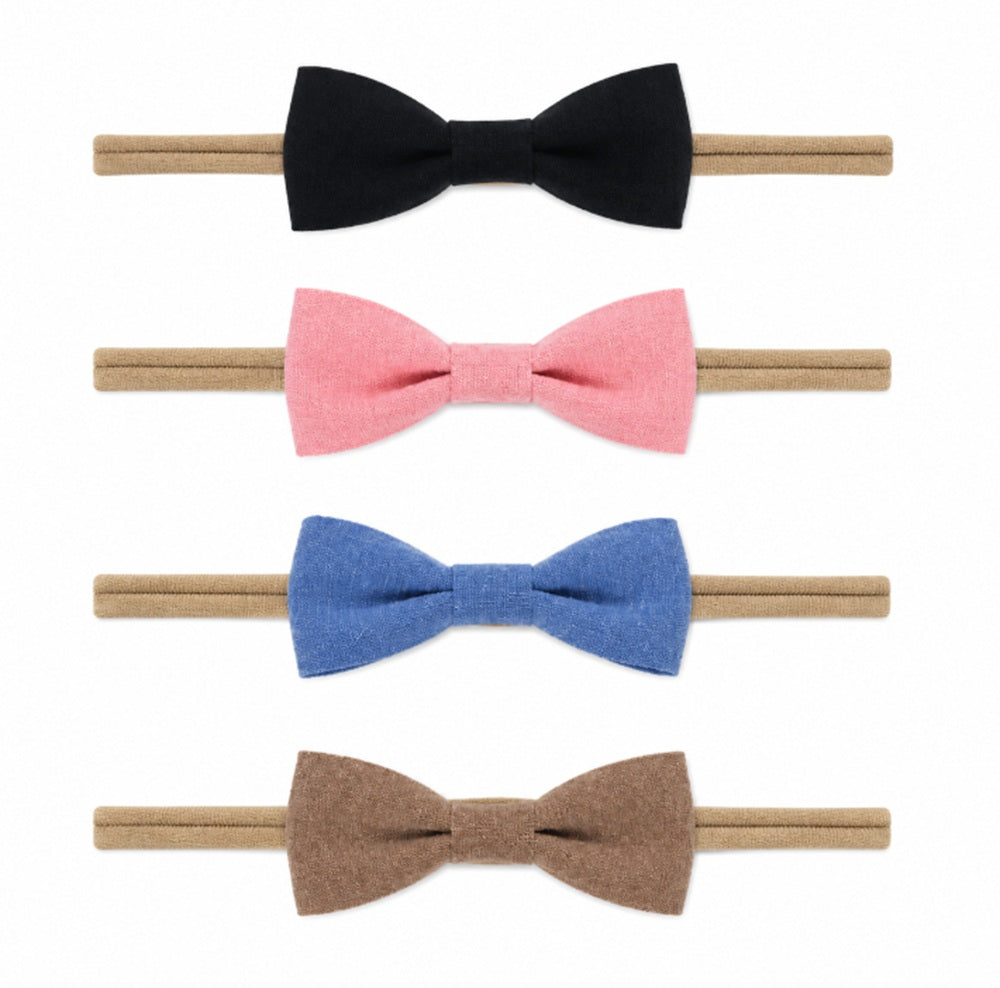4-Pack Baby Girl Flower Headbands | TIKA
