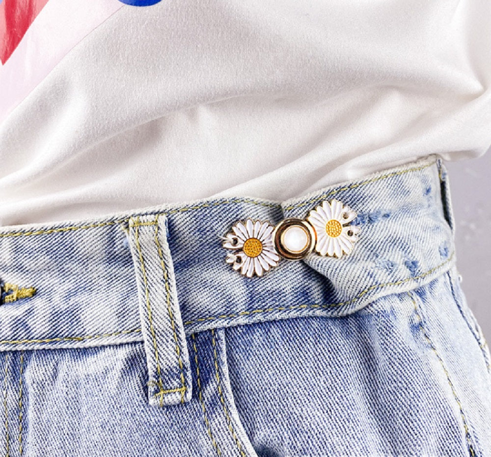 8-Pack Adjustable Waist Buckle Button Clips | TIKA