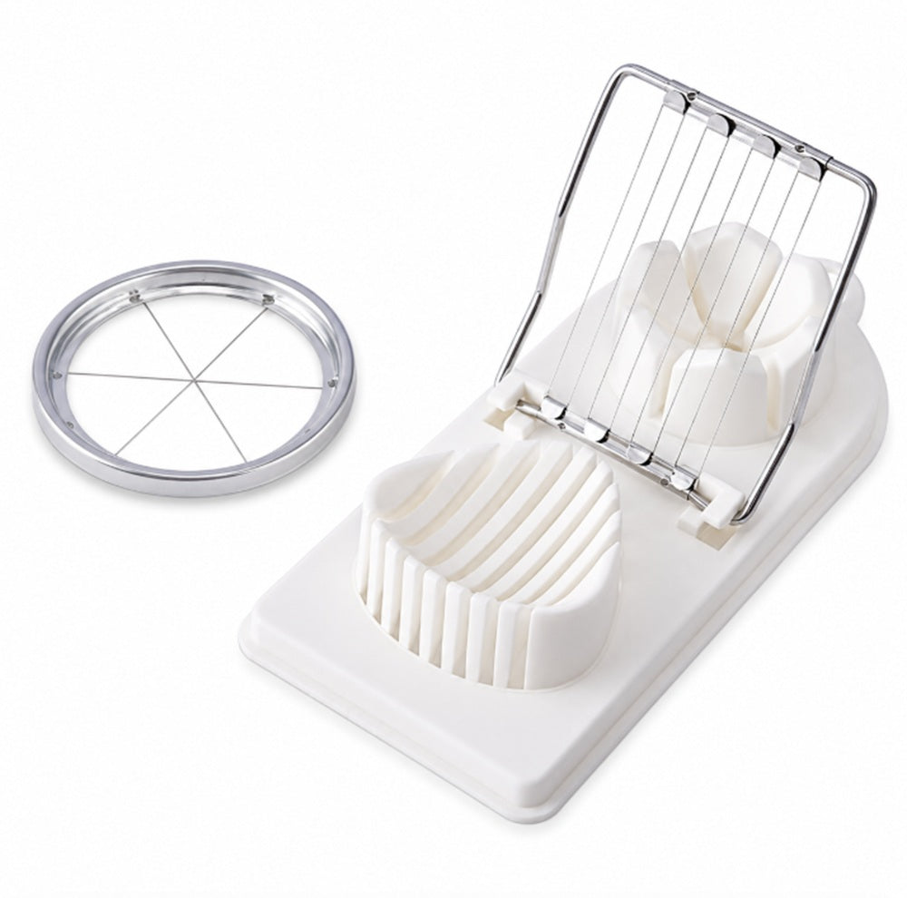 2-in-1 Stainless Steel Egg and Vegetable Slicer | TIKA