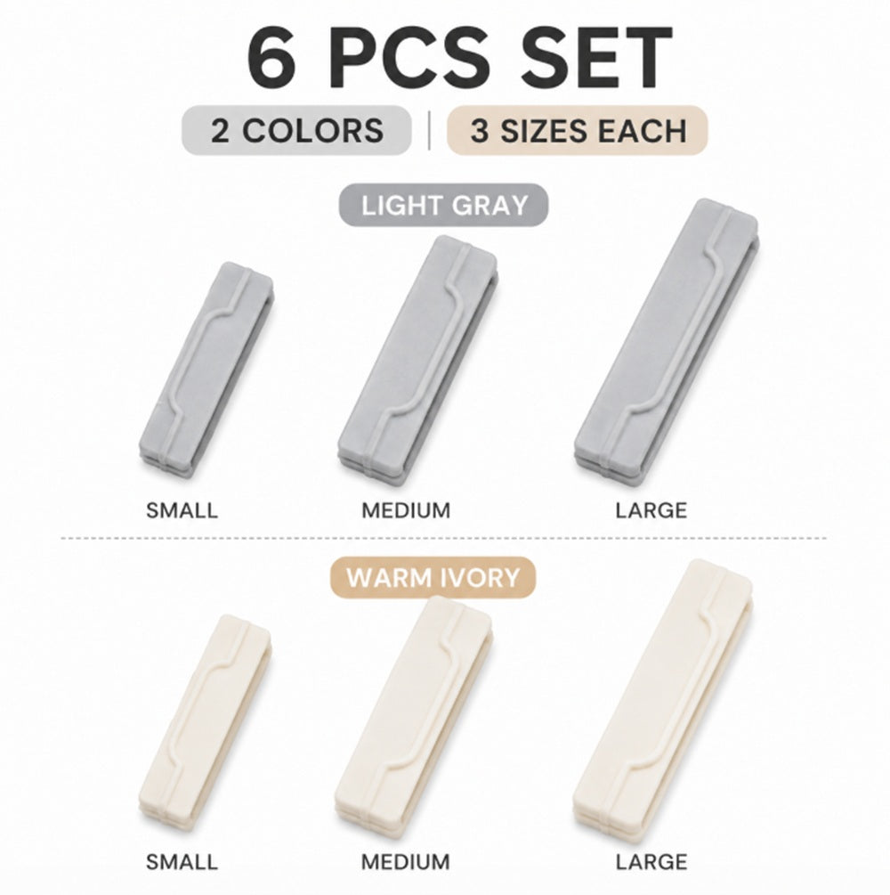 6-Pack Plastic Toothpaste Tube Squeezers | TIKA