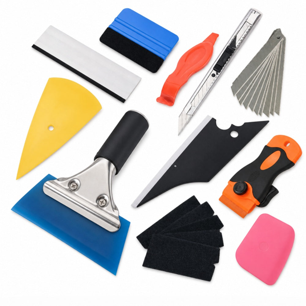 Window Tint Tool Kit with Squeegee & Scraper | TIKA