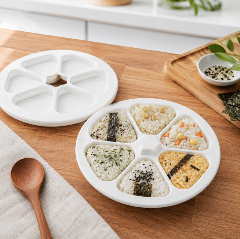 6-in-1 Triangle Onigiri & Rice Ball Mold Set | TIKA