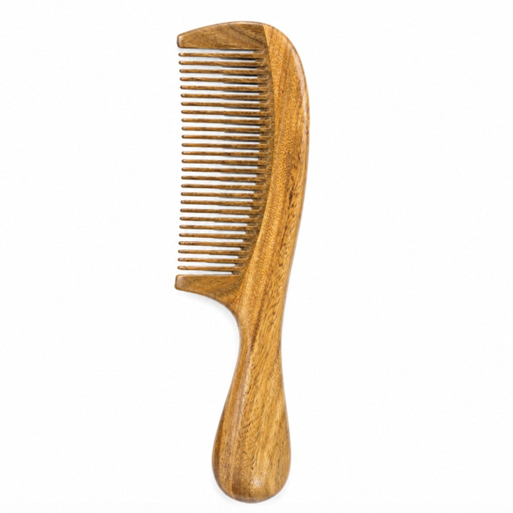 Wooden Pocket Hair & Beard Comb, Anti-Static | TIKA