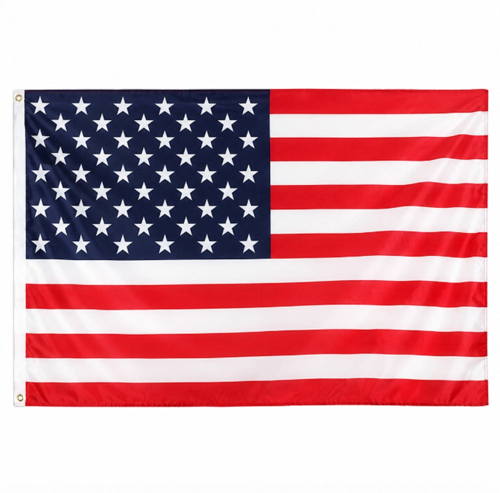 3×5 ft Outdoor American Flag with Brass Grommets | TIKA