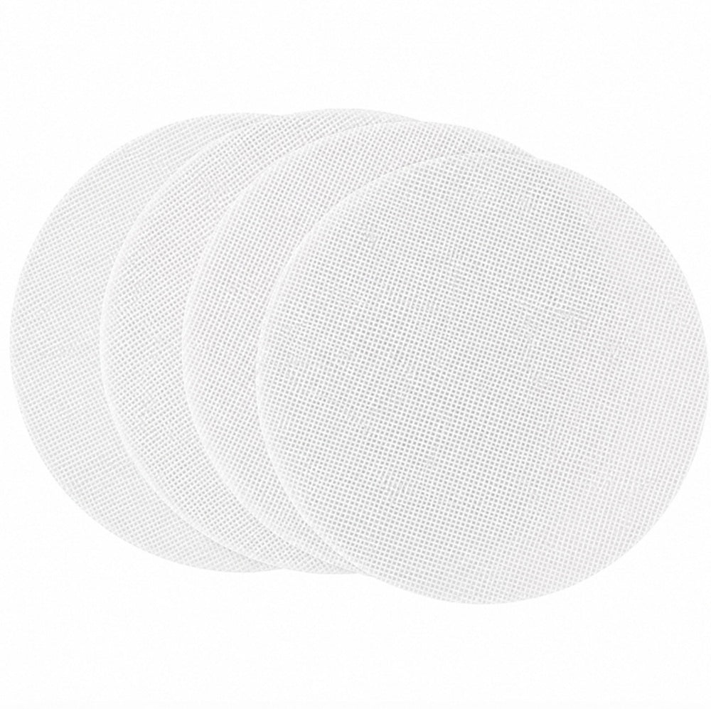 4-Pack Round Silicone Mesh Steamer Liners | TIKA