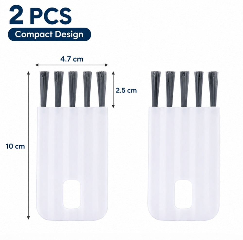 2-Pack Bendable Bottle Cap & Lid Cleaning Brushes | TIKA