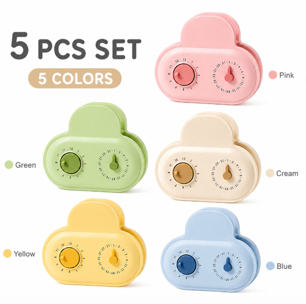 5-Pack Cute Magnetic Snack Bag Clips | TIKA