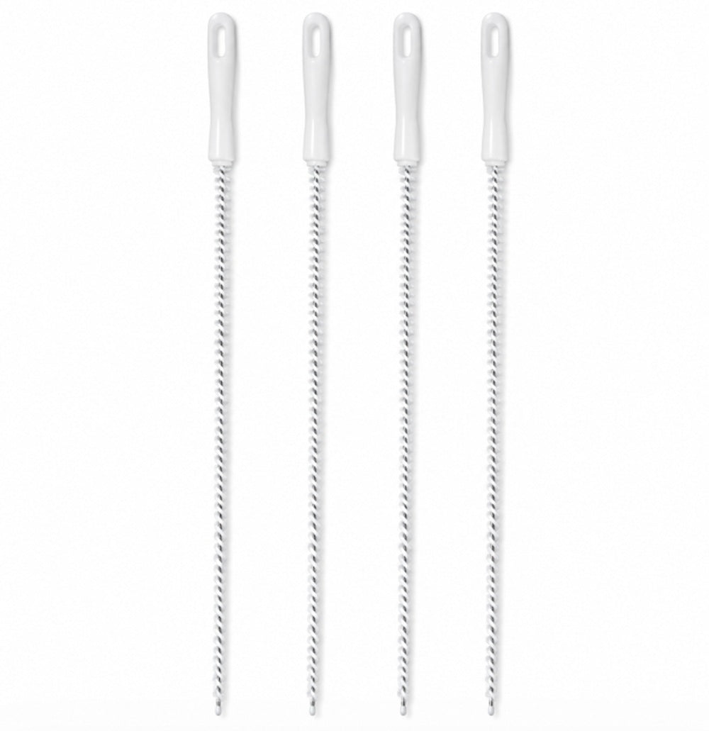 4-Pack Drain & Overflow Pipe Cleaning Brush Set | TIKA