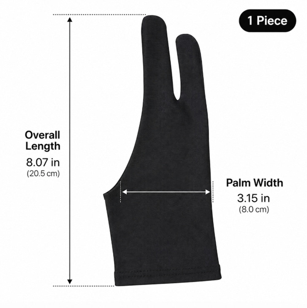 Two-Finger Artist Glove for Digital Drawing | TIKA