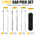 Reusable Ear Cleaning Tool Kit with Spiral & Spoon Tips | TIKA