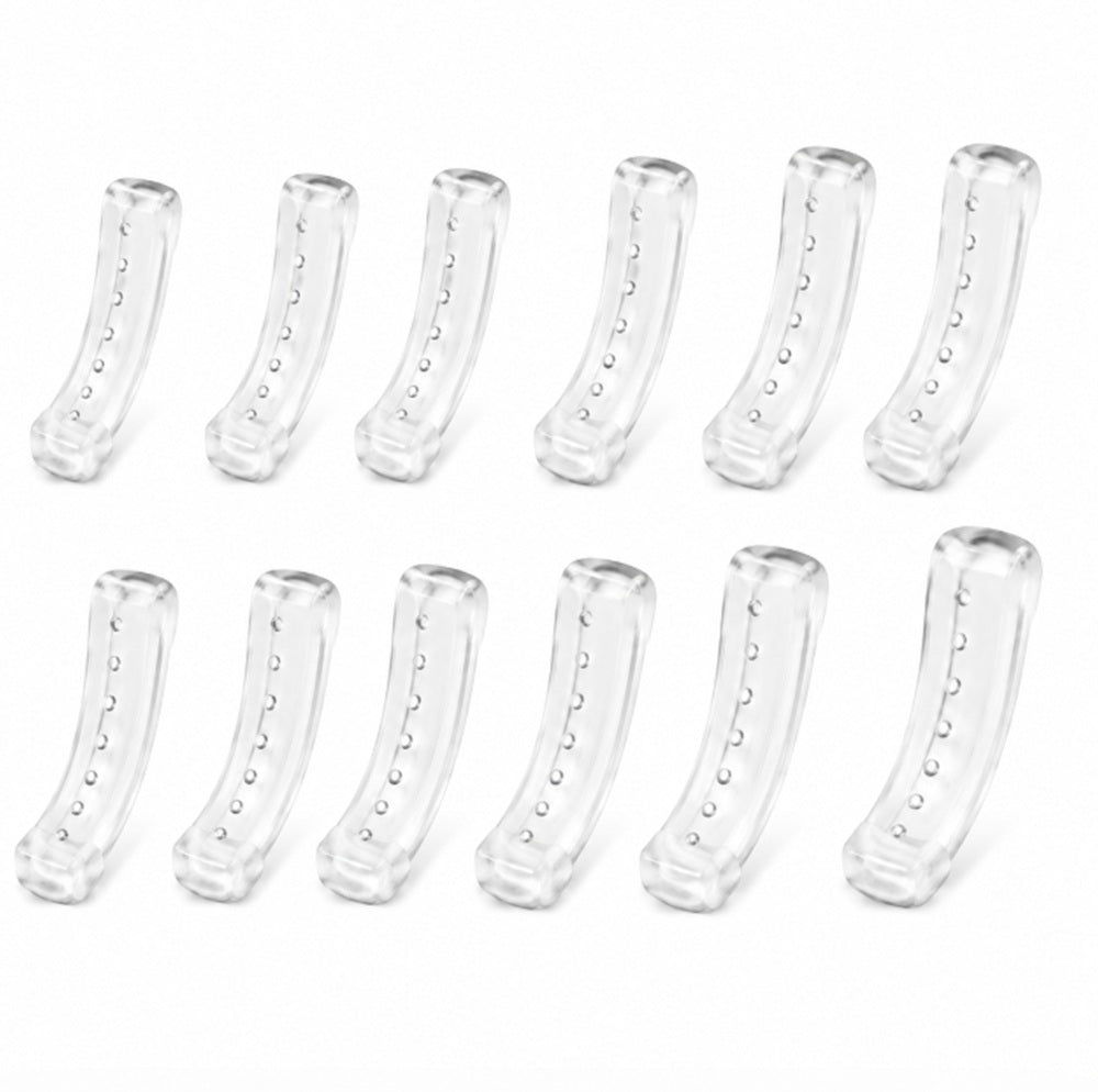 12-Pack Clear Silicone Ring Size Adjusters | TIKA
