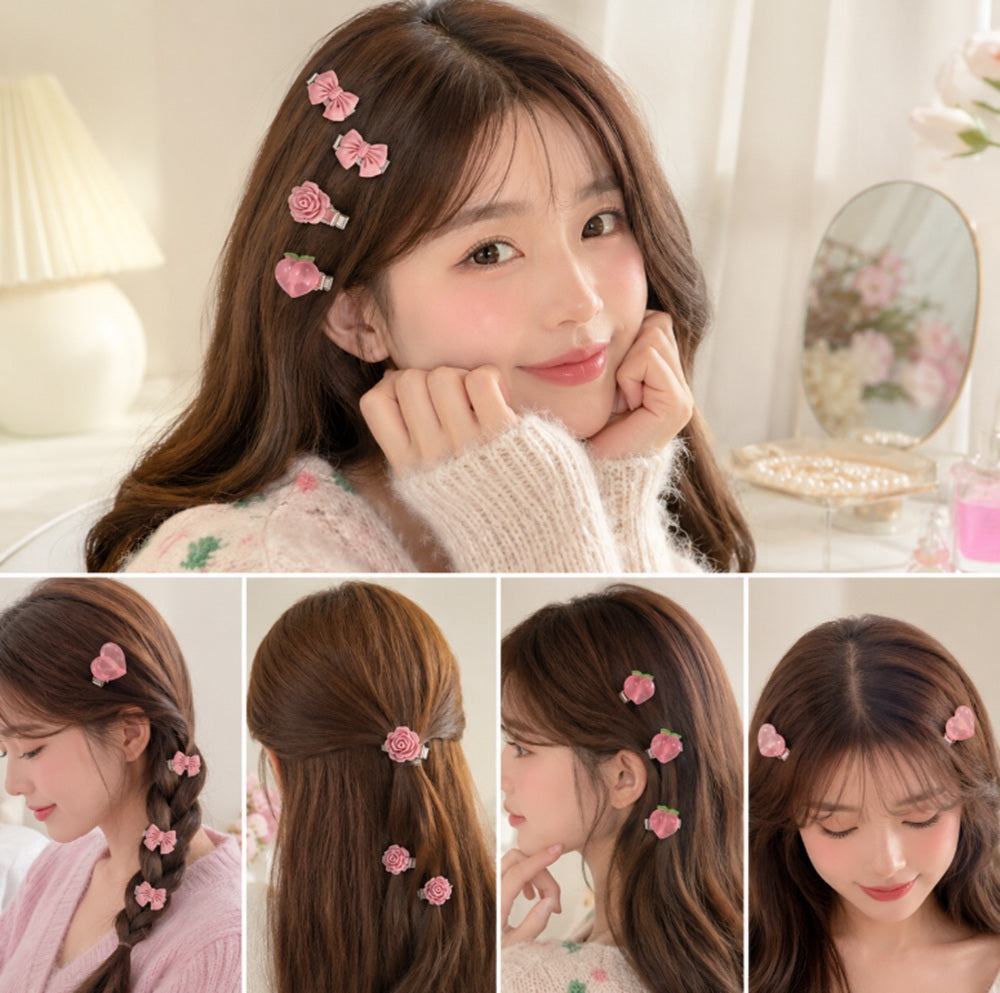 20-Pack Mini Non-Slip Hair Clips for Baby Girls | TIKA