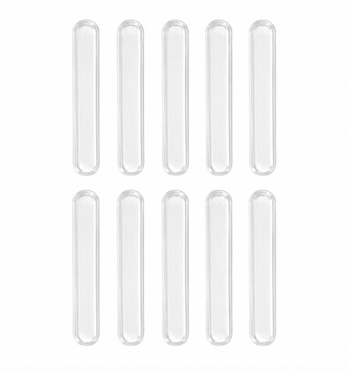 10-Pack Self-Adhesive Silicone Rubber Bumper Pads | TIKA